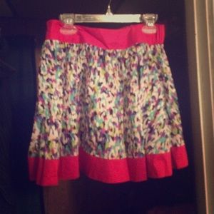 Multicolor skirt