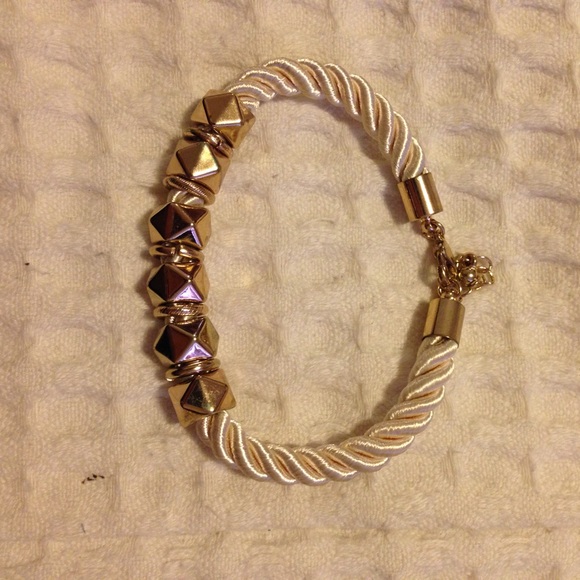 gold studded bracelet