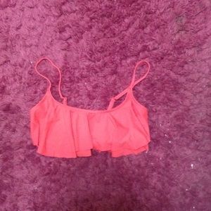 Ruffle bikini top
