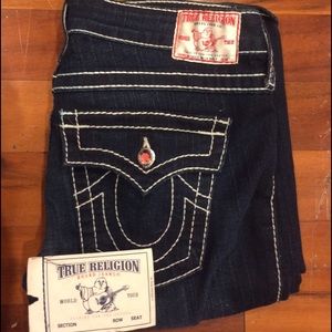 Boot cut true religions