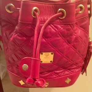Vintage MCM Bucket Crossbody