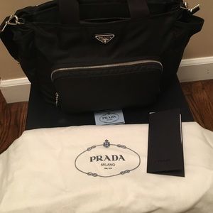 Diaper bag- Gently used with box and receipt.