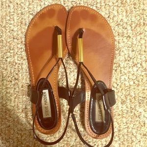 Steve Madden black sandals