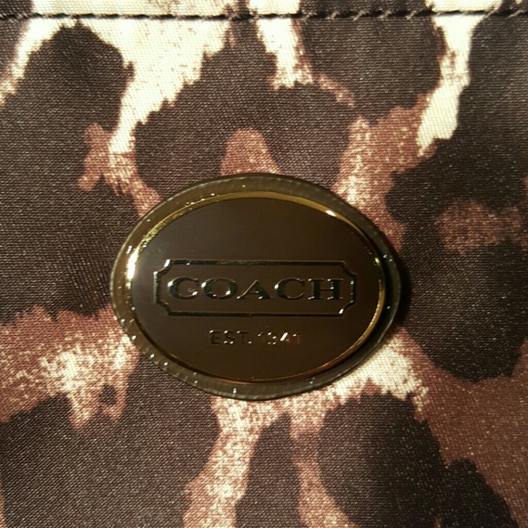 ❤SOLD❤BNWT..Coach set of 2 Ocelot bags. - Picture 4 of 4