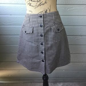 Vintage Plaid Skirt