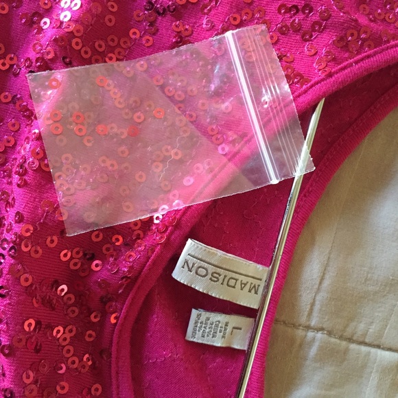 Pink Sequined Top - Picture 4 of 4