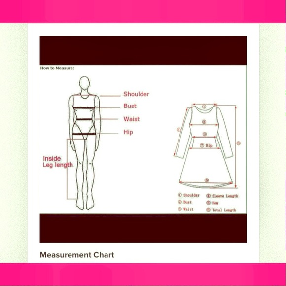Measurement for clothing