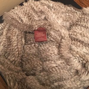 Rabbit fur Infiniti scarf