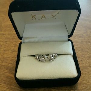 Open Heart Jane Seymour ring