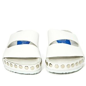 Jeffrey Campbell Jerez Studded Sandal - White