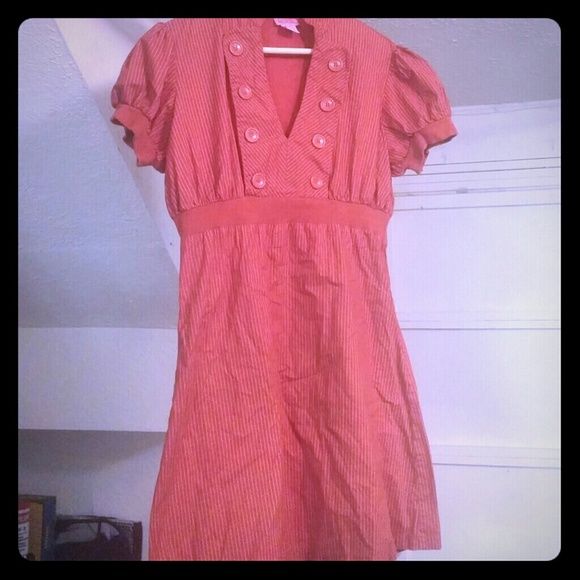 Pinstripe Dress