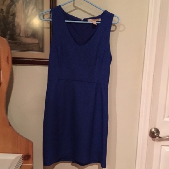 Blue dress