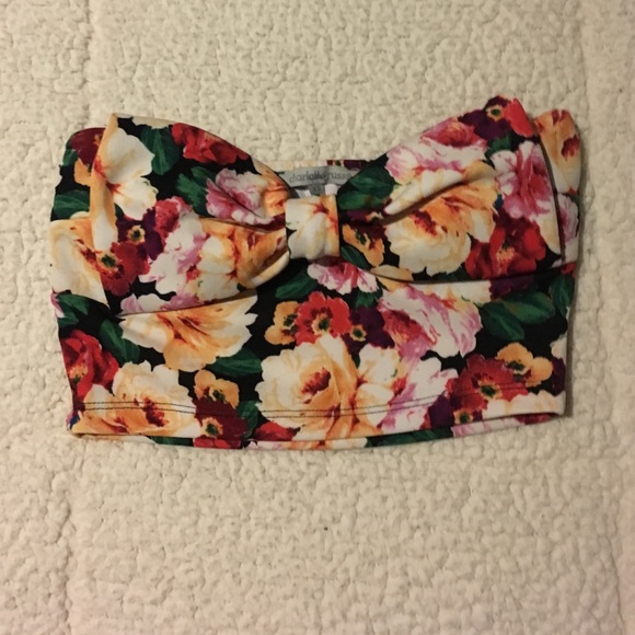 Floral crop top