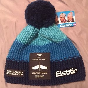 Hand Knitted Official Birds of Prey logged beanie