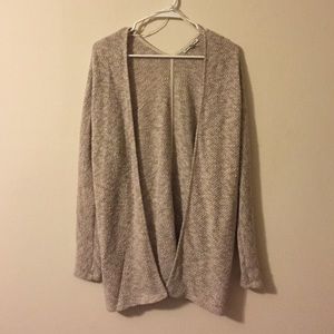 AE cream cardigan