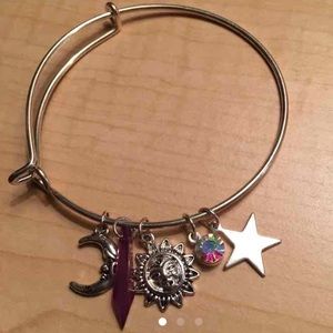 Sun and Moon charm bracelet "alex and ani"