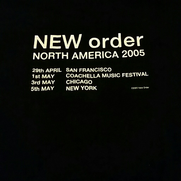 New Order 2005 tour - Picture 2 of 2