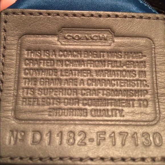 Silver coach purse - Picture 3 of 4