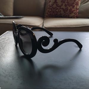 Authentic Prada 55mm Baroque Sunglasses