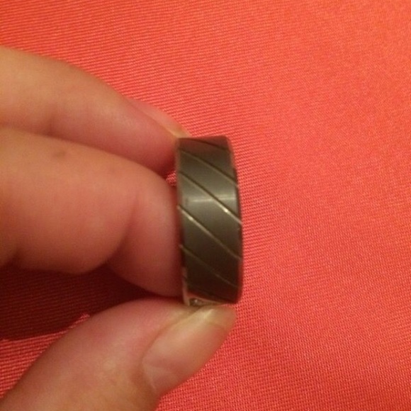 Triton tungsten carbide wedding band men's - Picture 3 of 3