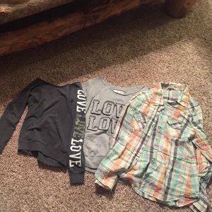 3 shirts