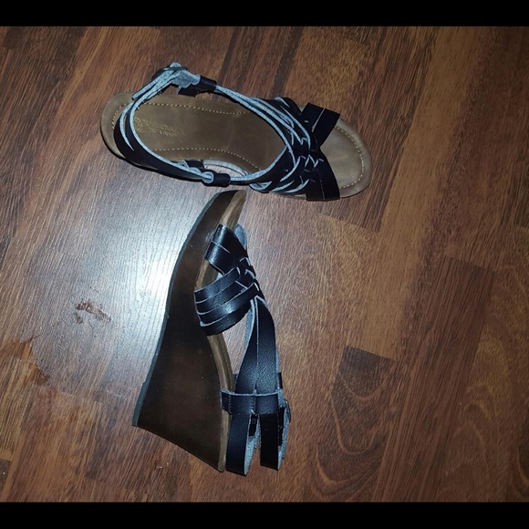 Brown Wedge Sandles