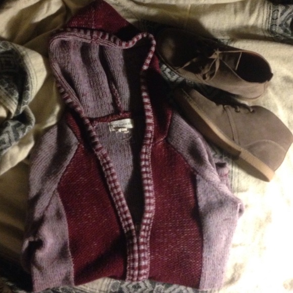 Maroon Zip-Up