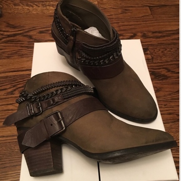 Dolce Vita Yazmina Chain Harness Moto Boot Bootie Dolce vita yazmina booties