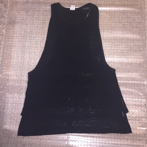 Pacsun la hearts mesh top