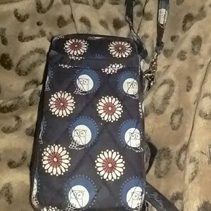 Vera Bradley Night Owl Wristlet