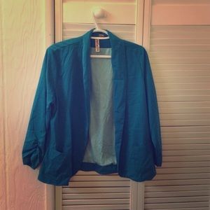 Turquoise blazer