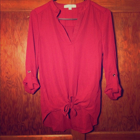 Red Blouse