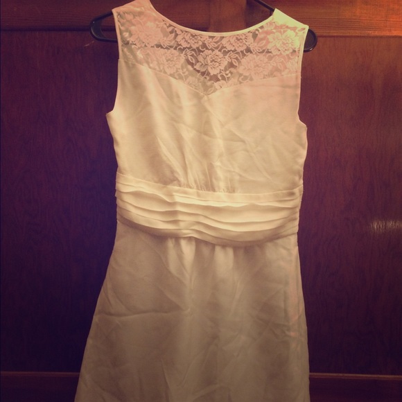 White dress