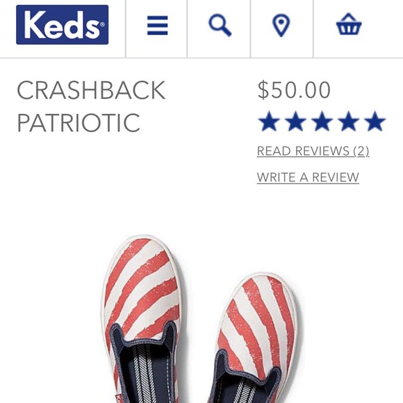 ✨Brand NEW Ked's Crashback Patriotic 🇺🇸 - Picture 4 of 4