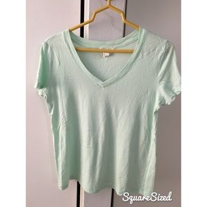 Mint green tee shirt