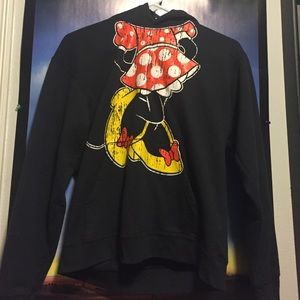 Black Minnie Mouse hoodie