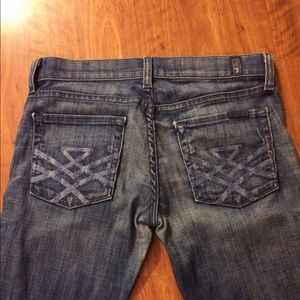 7 Seven for all mankind Edie Sweden straight jeans