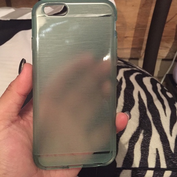 Clear/green iPhone 6 case