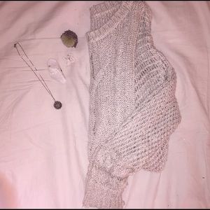 Rare! Brandy Melville Oversized White Sweater