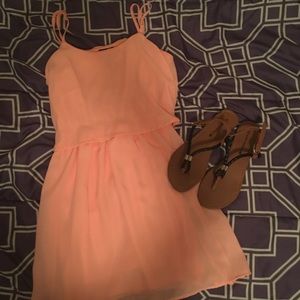 🌸🌸Rue21 peach cute dress🌸🌸