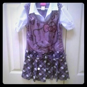 Hello Kitty Sequin Dress little girls
