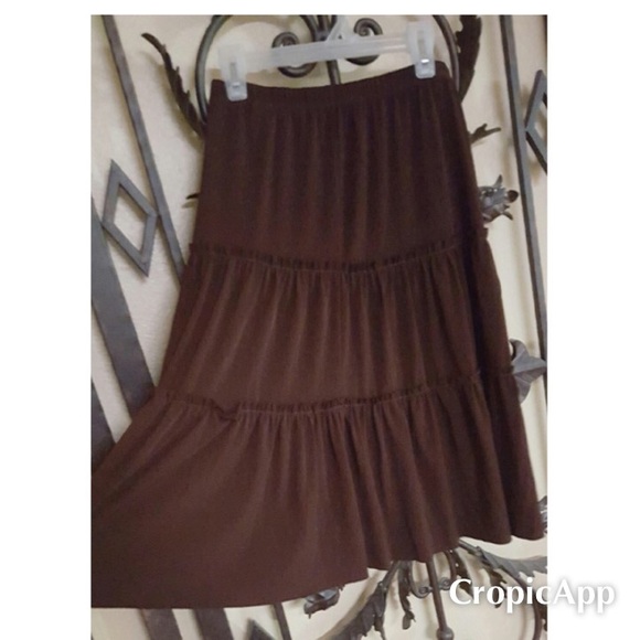 Brown Skirt