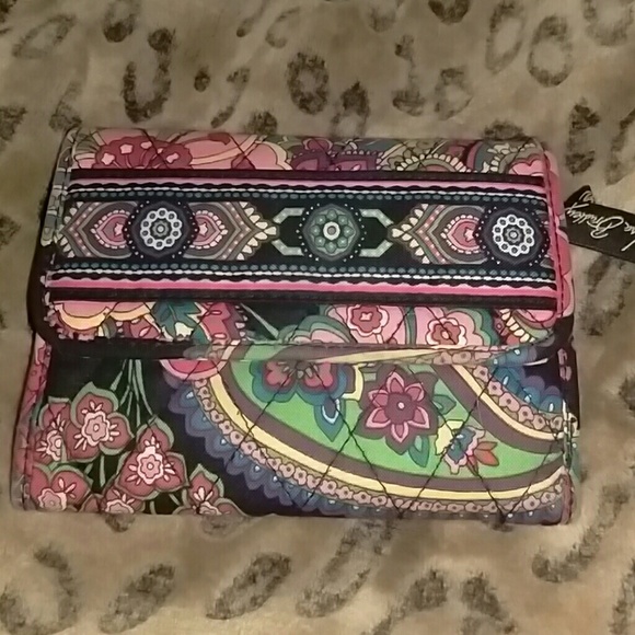 Vera Bradley Symphony Small Trifold Wallet