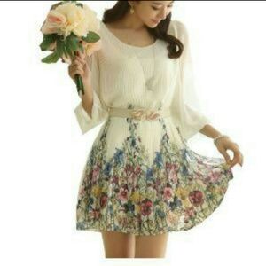 Floral spring'summer Dress
