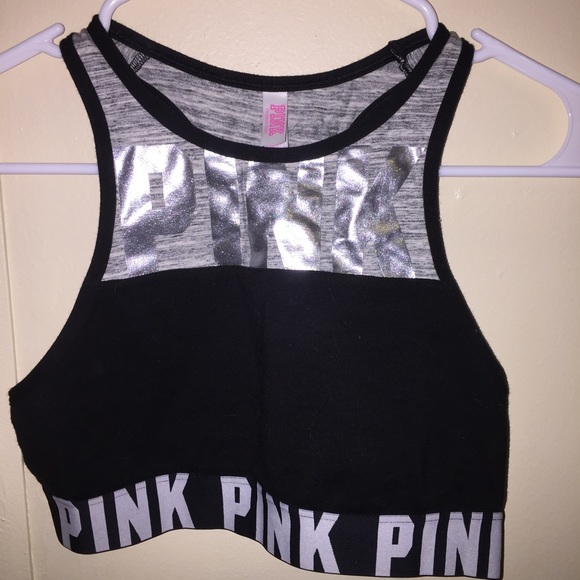 PINK Victoria's Secret Other - New VS Pink Racer Front Sports Bra
