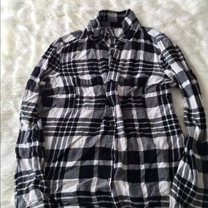 Black n white flannel