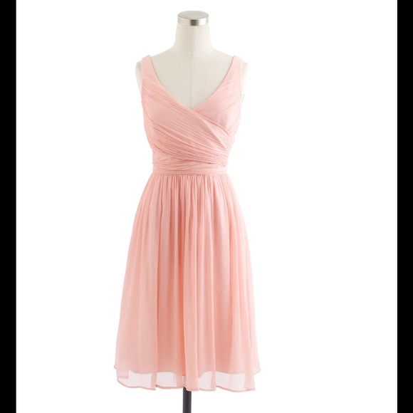 J. Crew Dresses & Skirts - J. Crew Silk Chiffon 'Heidi' dress - fits sz 6/8