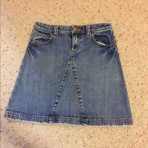 Old navy girls jeans skirt size 12