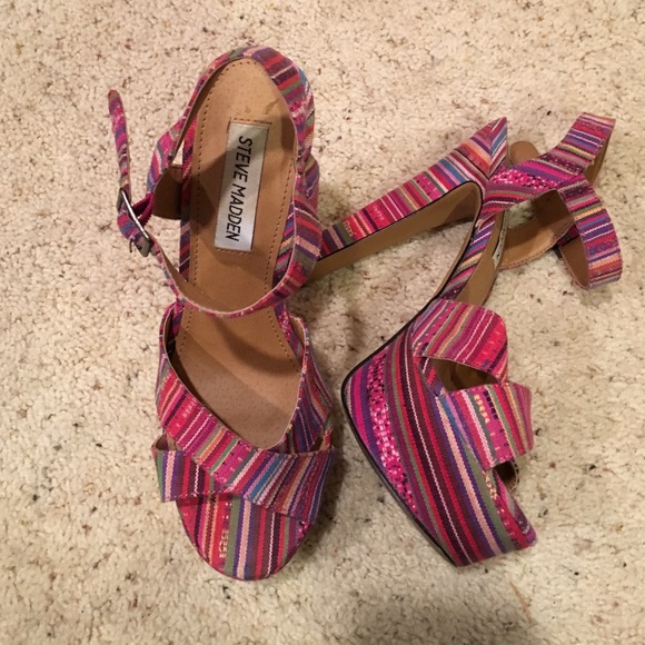 Vibrant Steve Madden heels
