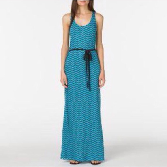 Vans Blue Chevron Print Dress